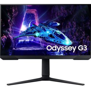 Samsung 23.8"/24" Odyssey G30D FHD Gaming Monitor 1920x1080 180Hz 1ms 16:9 AMD FreeSync Height Adjustment Tilt HAS Swivel Pivot VESA