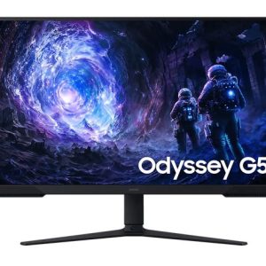 Samsung Odyssey G51F 32" QHD Gaming Monitor 2K 2560x1440 180Hz16:9 5ms VA FreeSync HDR10 DisplayPort HDMI Tilt Swivel Pivot VESA Headphone 3YR WTY